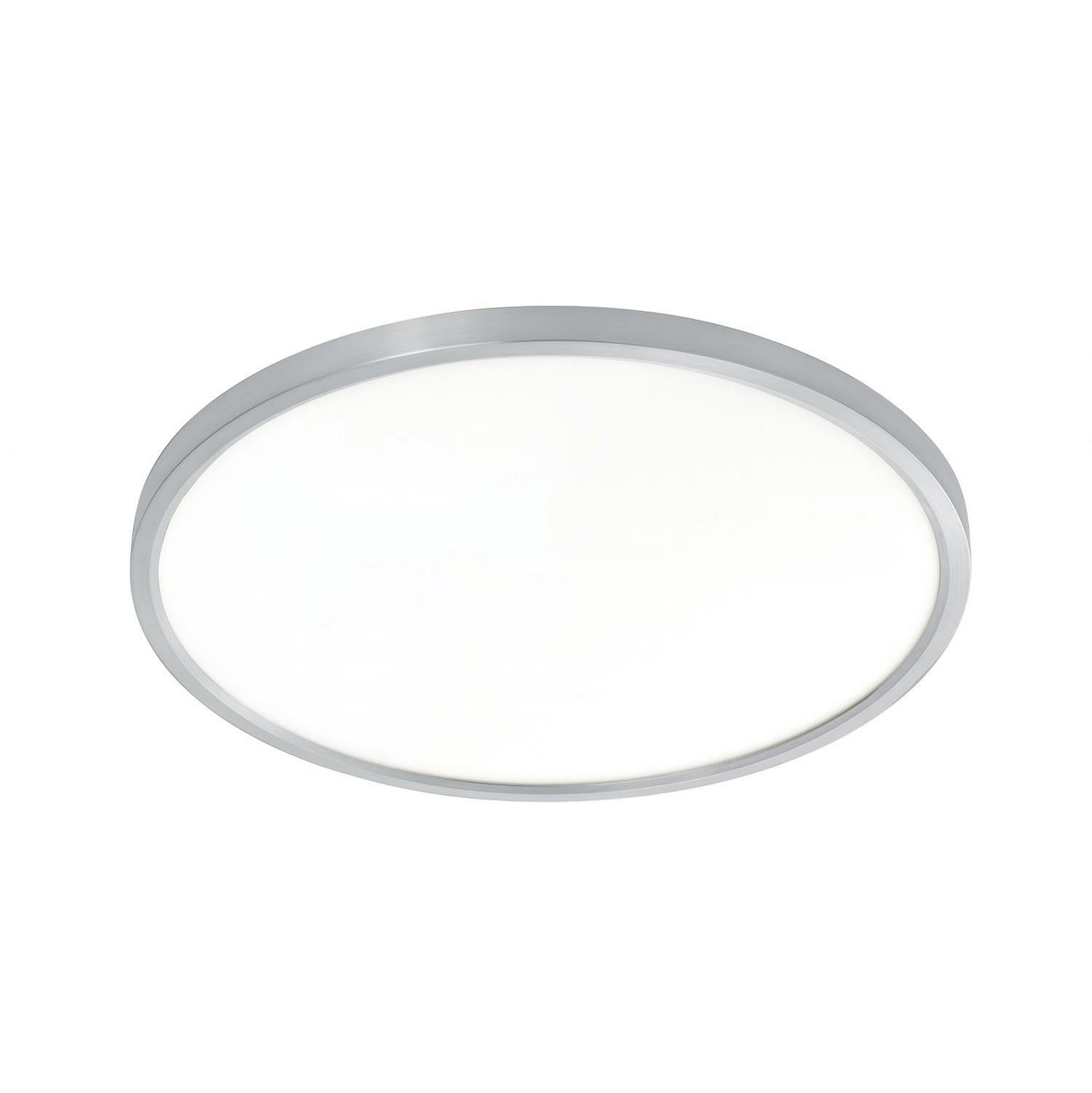 AFX Lighting - EGRF2440LAJUDSN - LED Flush Mount - Edge Round Large - Satin Nickel