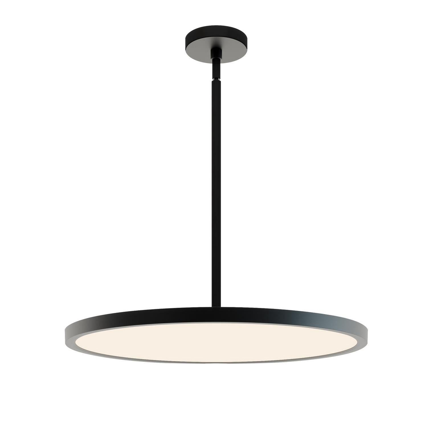 AFX Lighting - EGRP24LAJUDBK - LED Pendant - Edge Round - Black