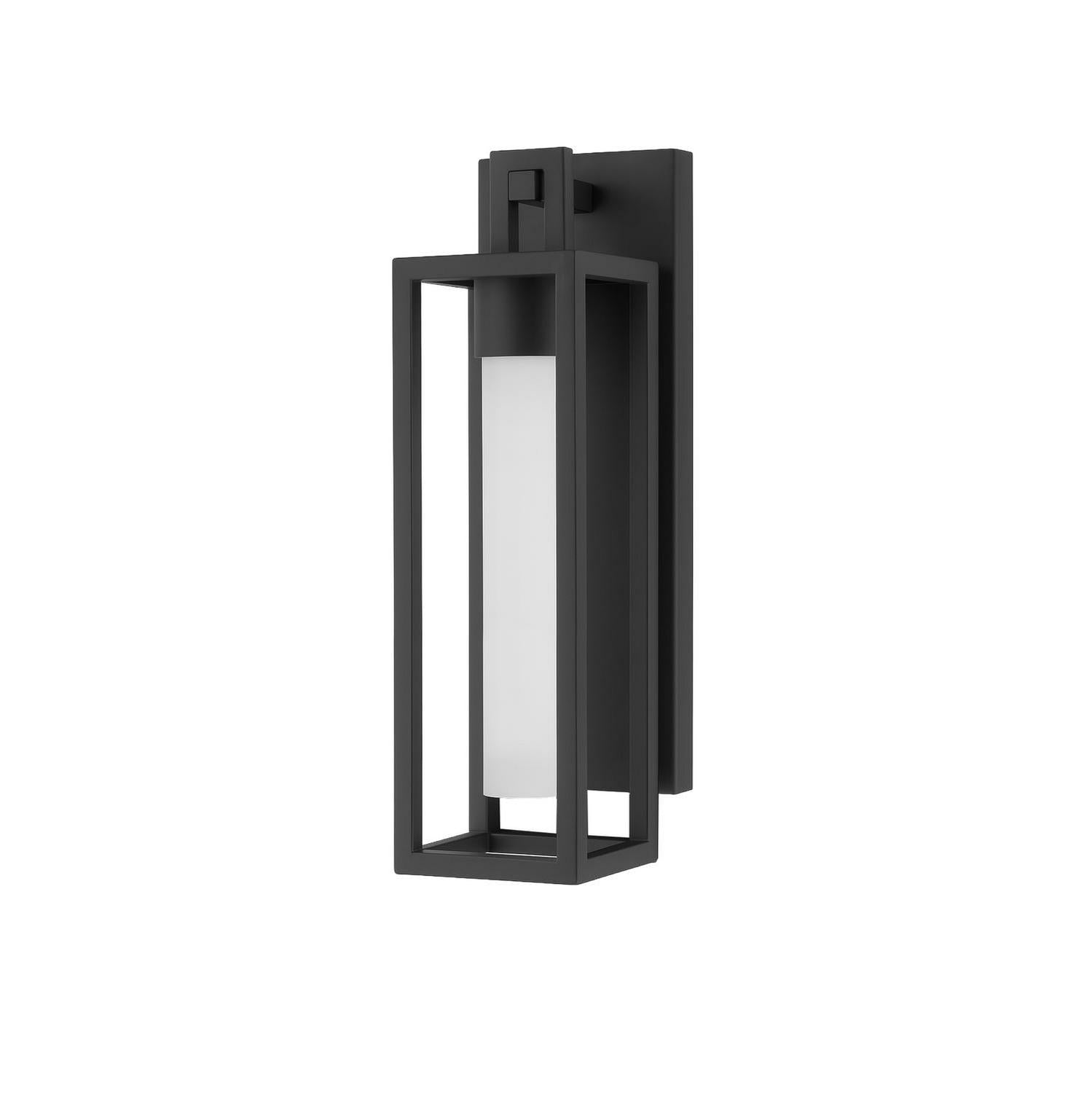 AFX Lighting - AVRW0717LAJUDBK - LED Outdoor Wall Sconce - Avery - Black