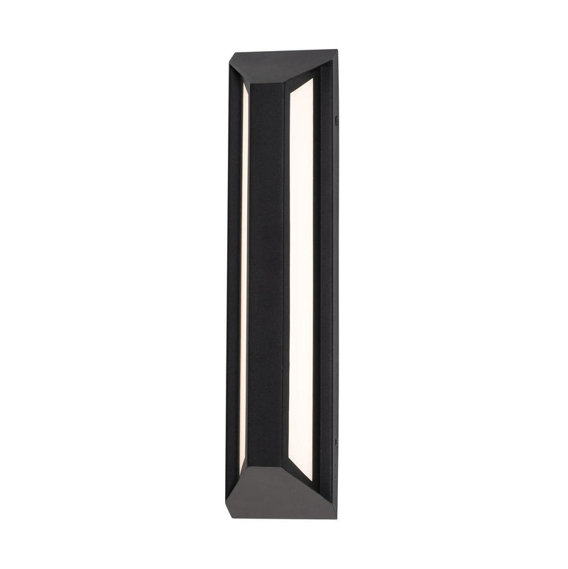 AFX Lighting - FTNW0418LAJUDBK - LED Outdoor Wall Sconce - Fulton - Black