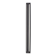 AFX Lighting - FTNW0448LAJUDBK - LED Outdoor Wall Sconce - Fulton - Black