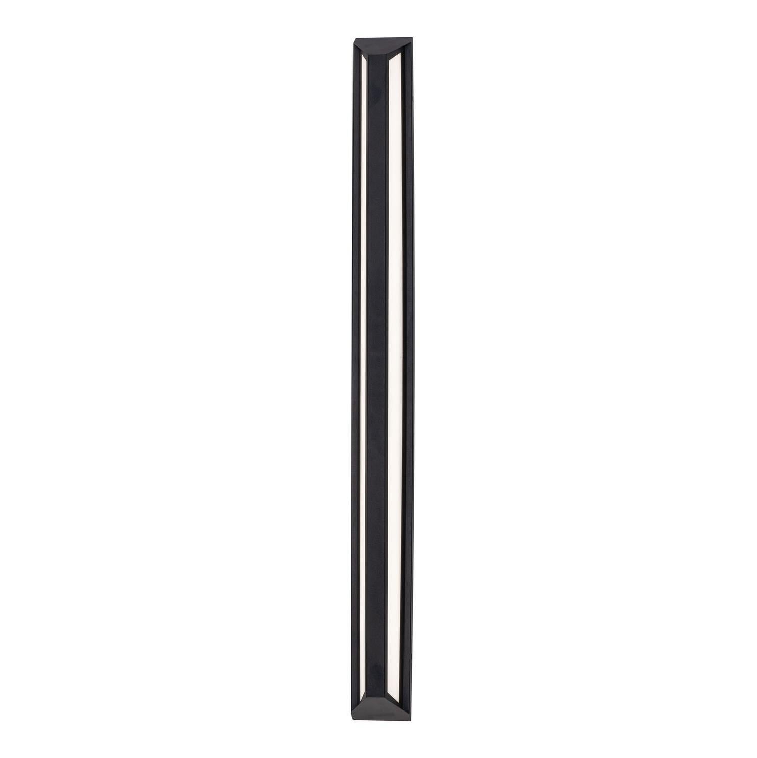 AFX Lighting - FTNW0448LAJUDBK - LED Outdoor Wall Sconce - Fulton - Black