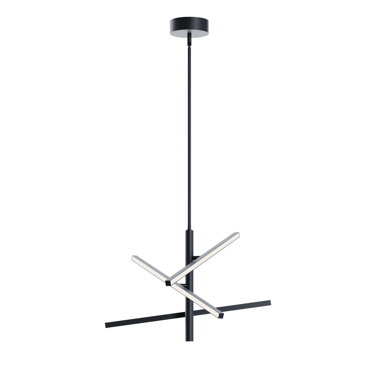 AFX Lighting - KNOP24LAJUDBK - LED Pendant - Knoll - Black