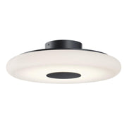 AFX Lighting - JUNC18LAJUDBK - LED Semi-Flush Mount - June - Black