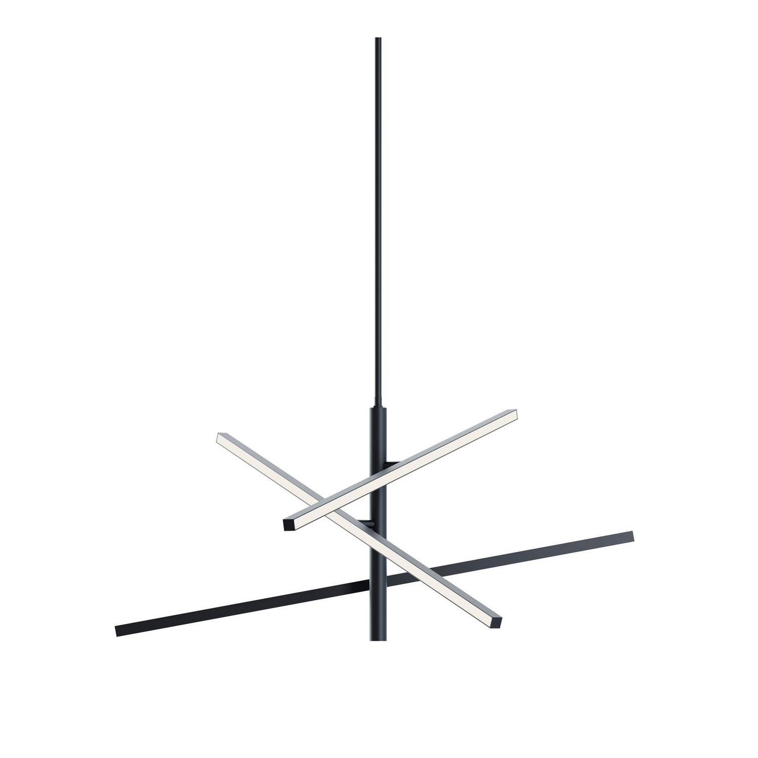 AFX Lighting - KNOP36LAJUDBK - LED Pendant - Knoll - Black