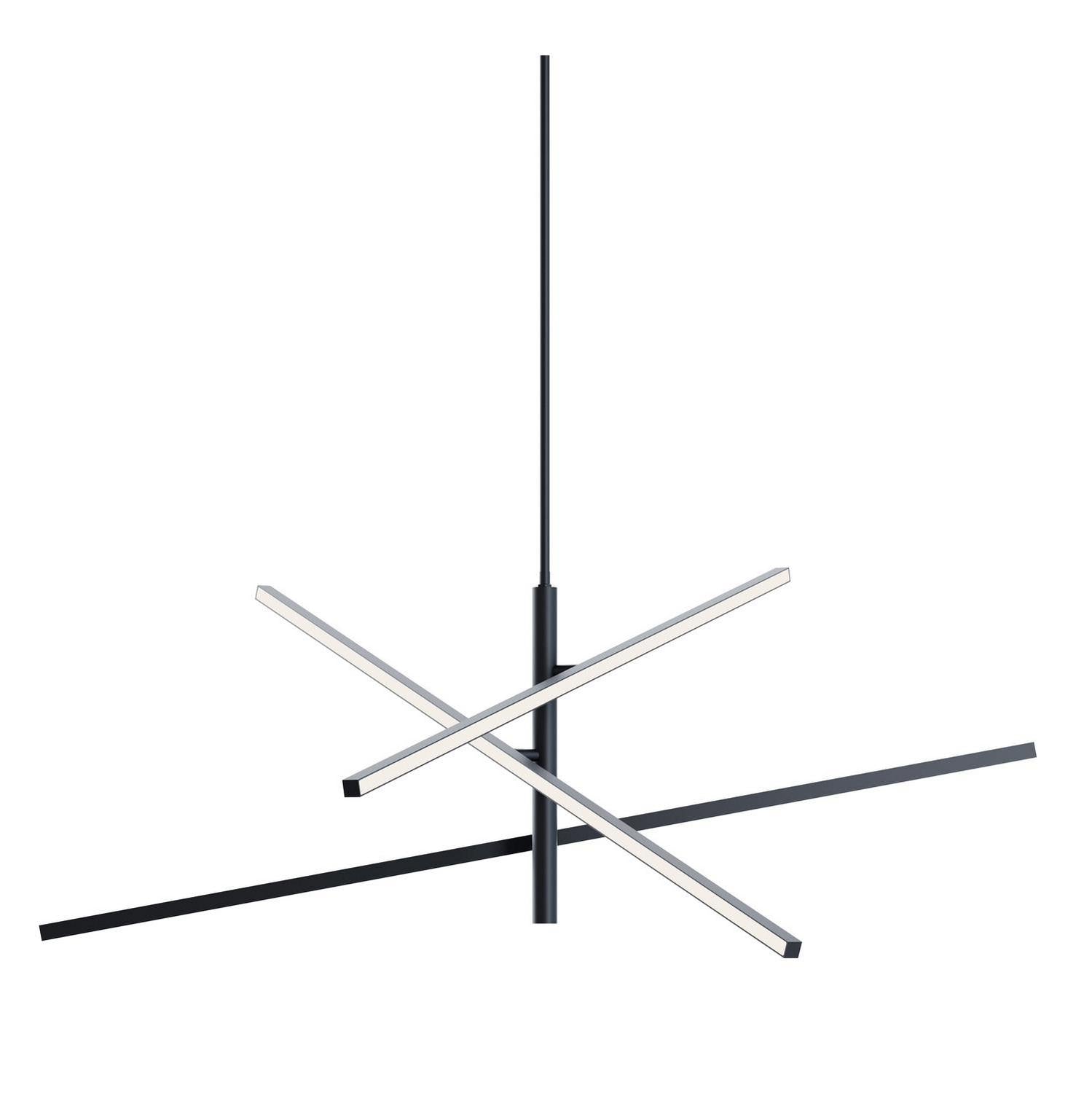AFX Lighting - KNOP48LAJUDBK - LED Pendant - Knoll - Black
