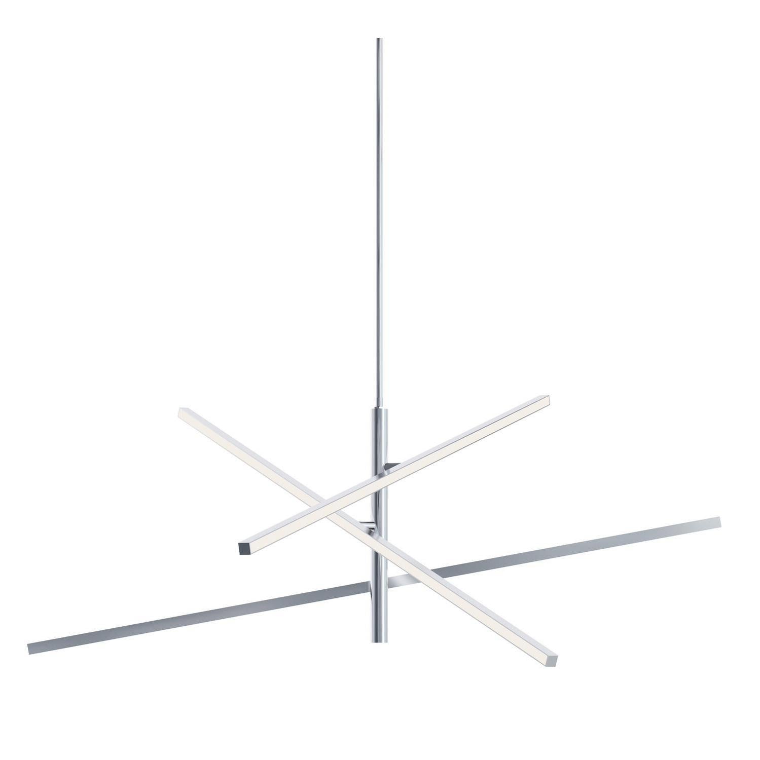 AFX Lighting - KNOP48LAJUDPC - LED Pendant - Knoll - Polished Chrome