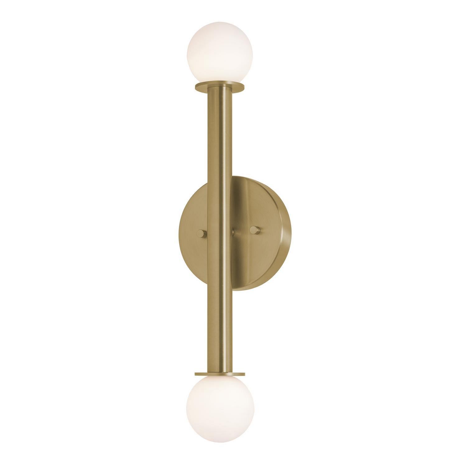 AFX Lighting - LANS0620LAJUDLB - LED Wall Sconce - Lane - Light Antique Brass