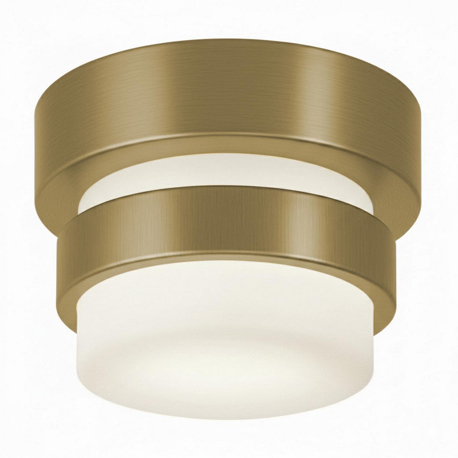 AFX Lighting - MIAF05LAJUDLB - LED Flush Mount - Miami - Light Antique Brass