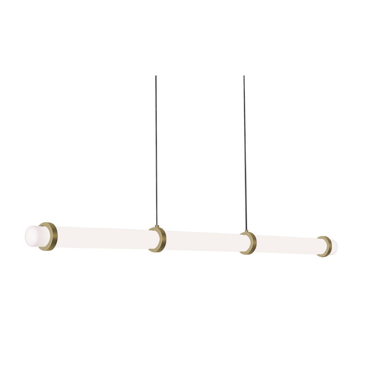 AFX Lighting - MIAP0348LAJUDLB - LED Pendant - Miami - Light Antique Brass