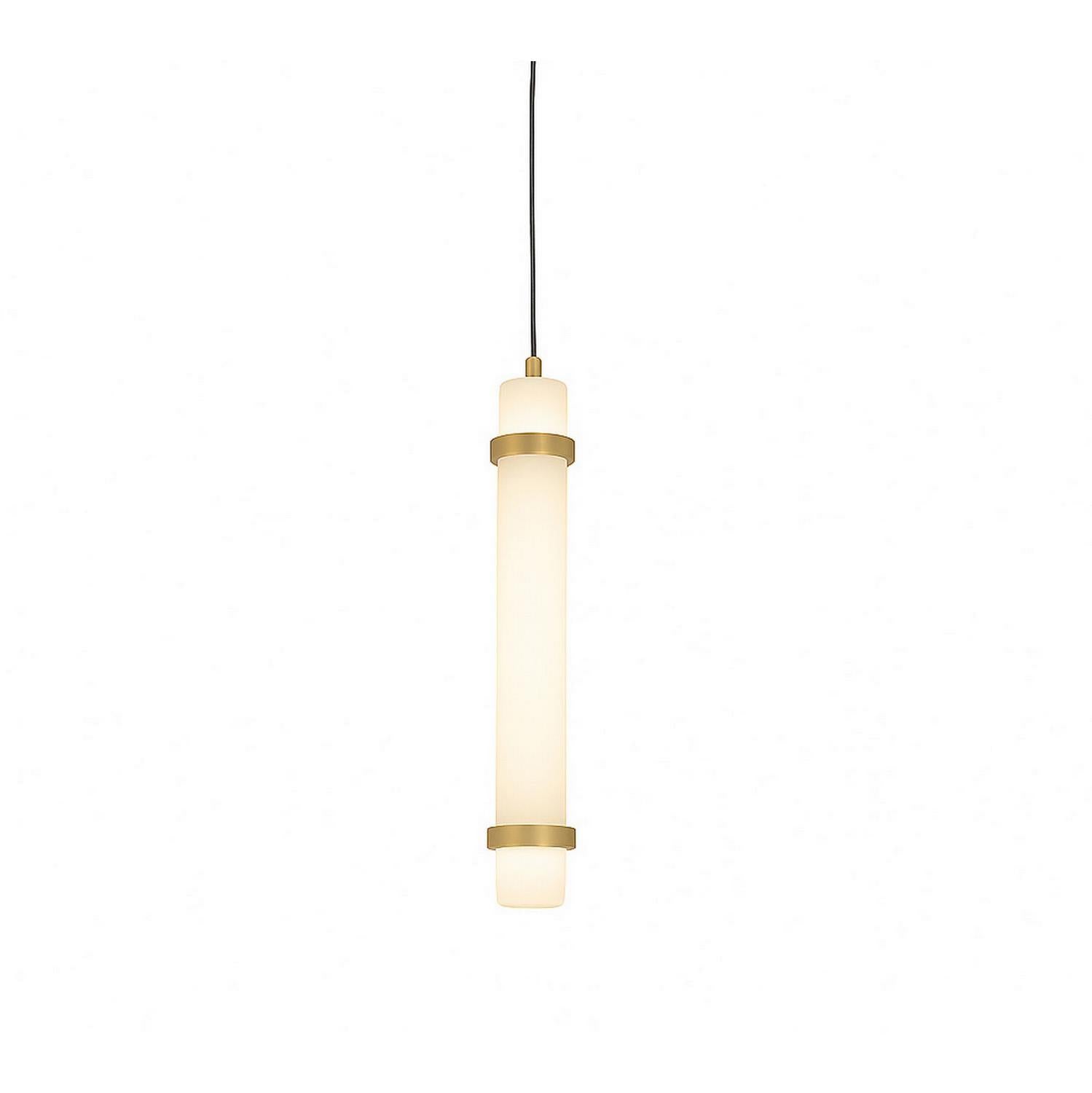 AFX Lighting - MIAP15LAJUDLB - LED Pendant - Miami - Light Antique Brass