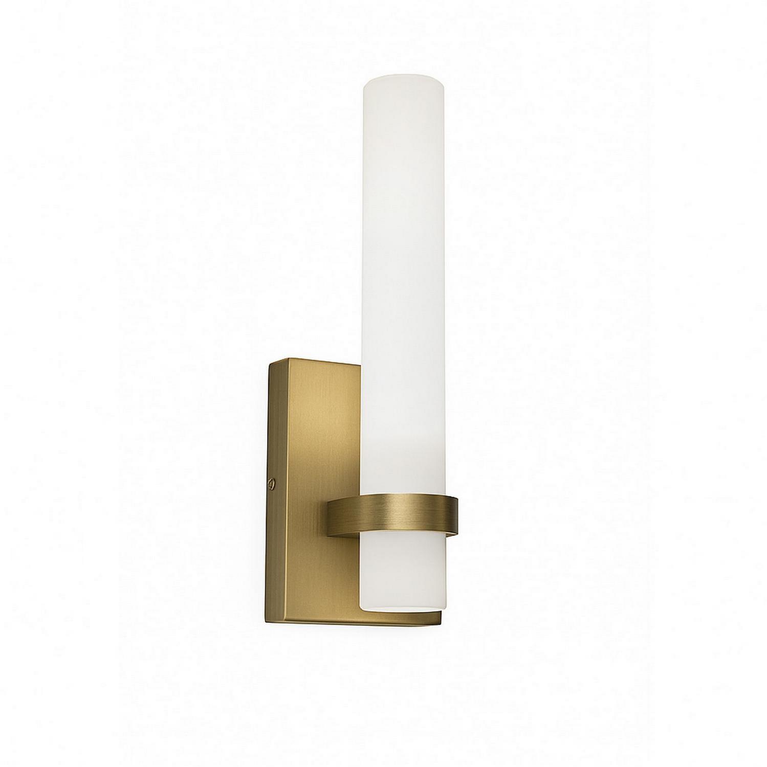 AFX Lighting - MIAS0513LAJUDLB - LED Wall Sconce - Miami - Light Antique Brass