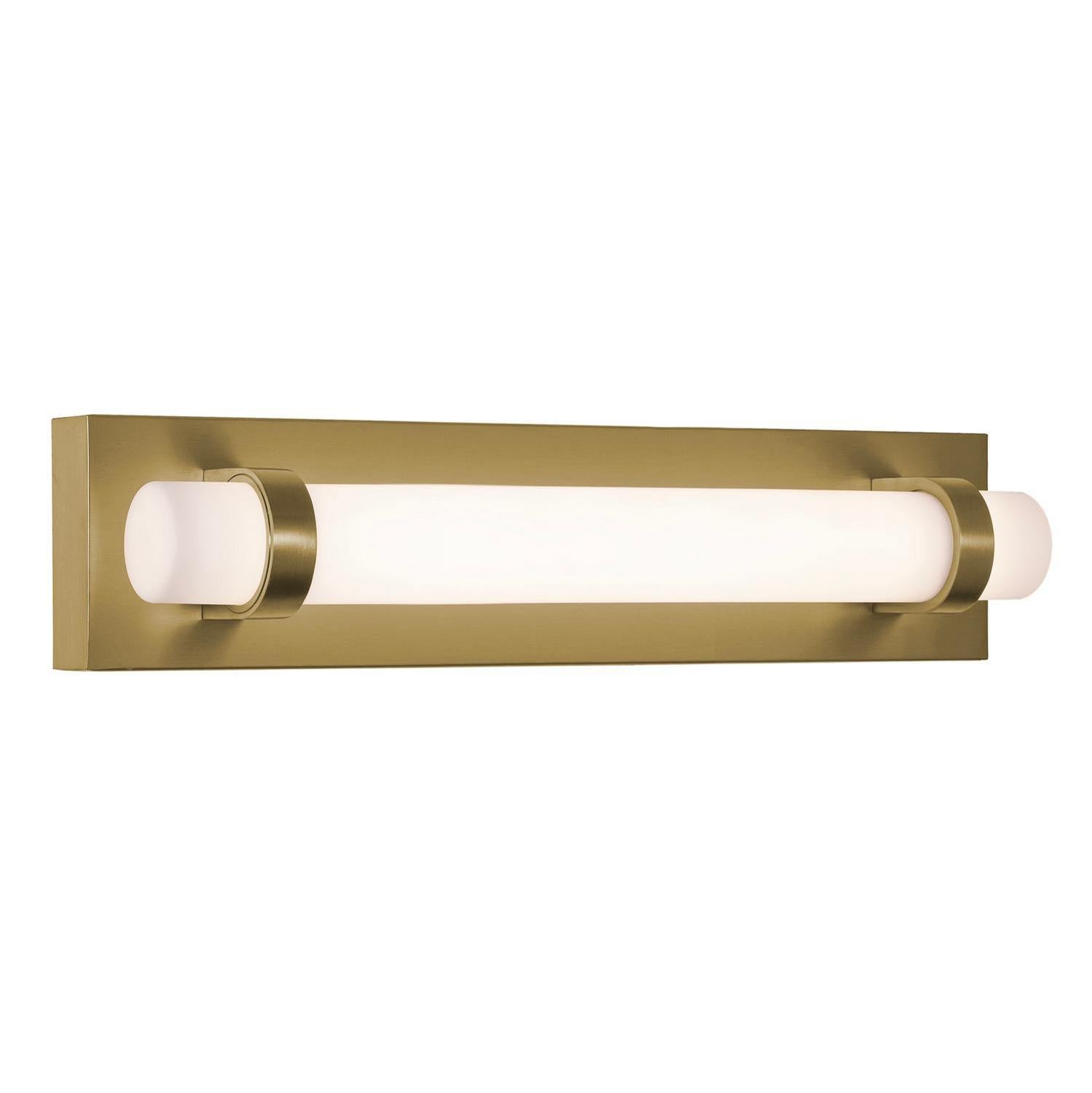 AFX Lighting - MIAV1804LAJUDLB - LED Vanity - Miami - Light Antique Brass