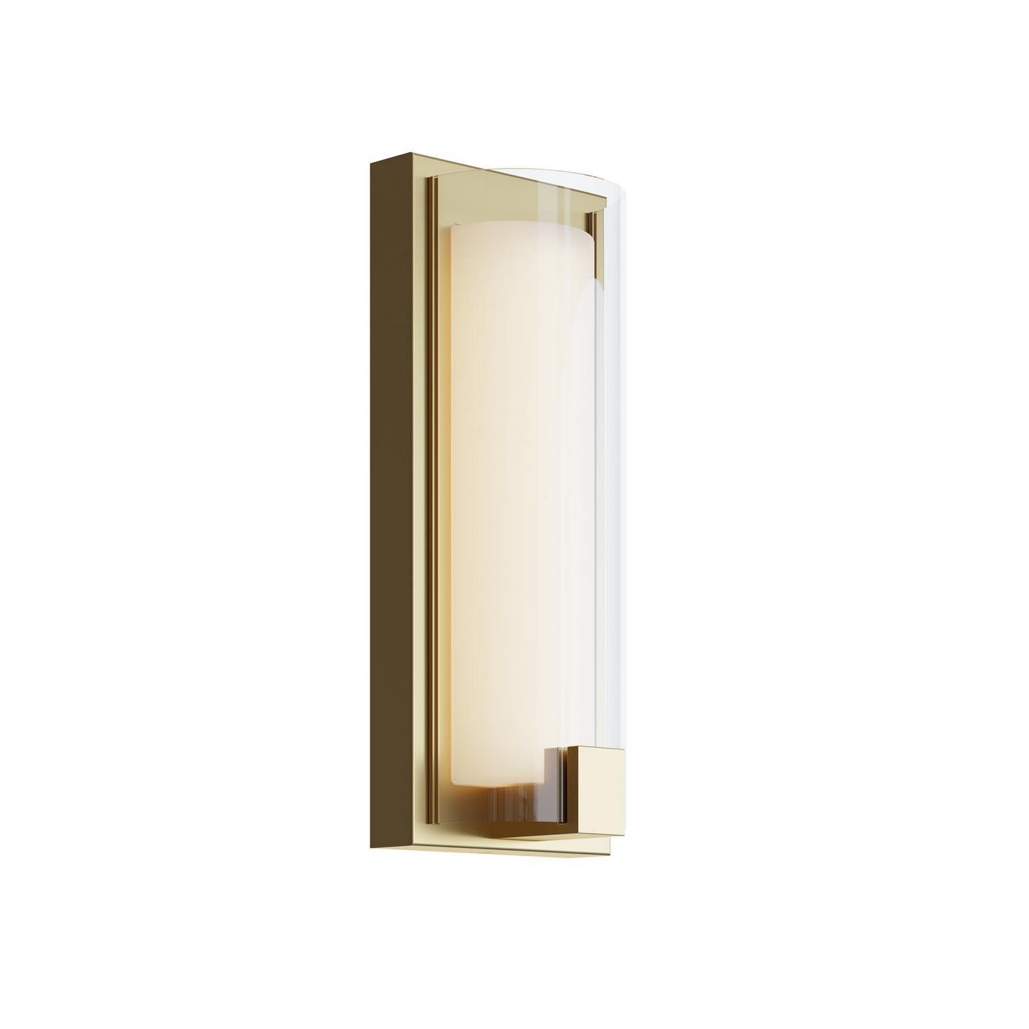AFX Lighting - MSAS0512LAJUDLB - LED Wall Sconce - Mesa - Light Antique Brass