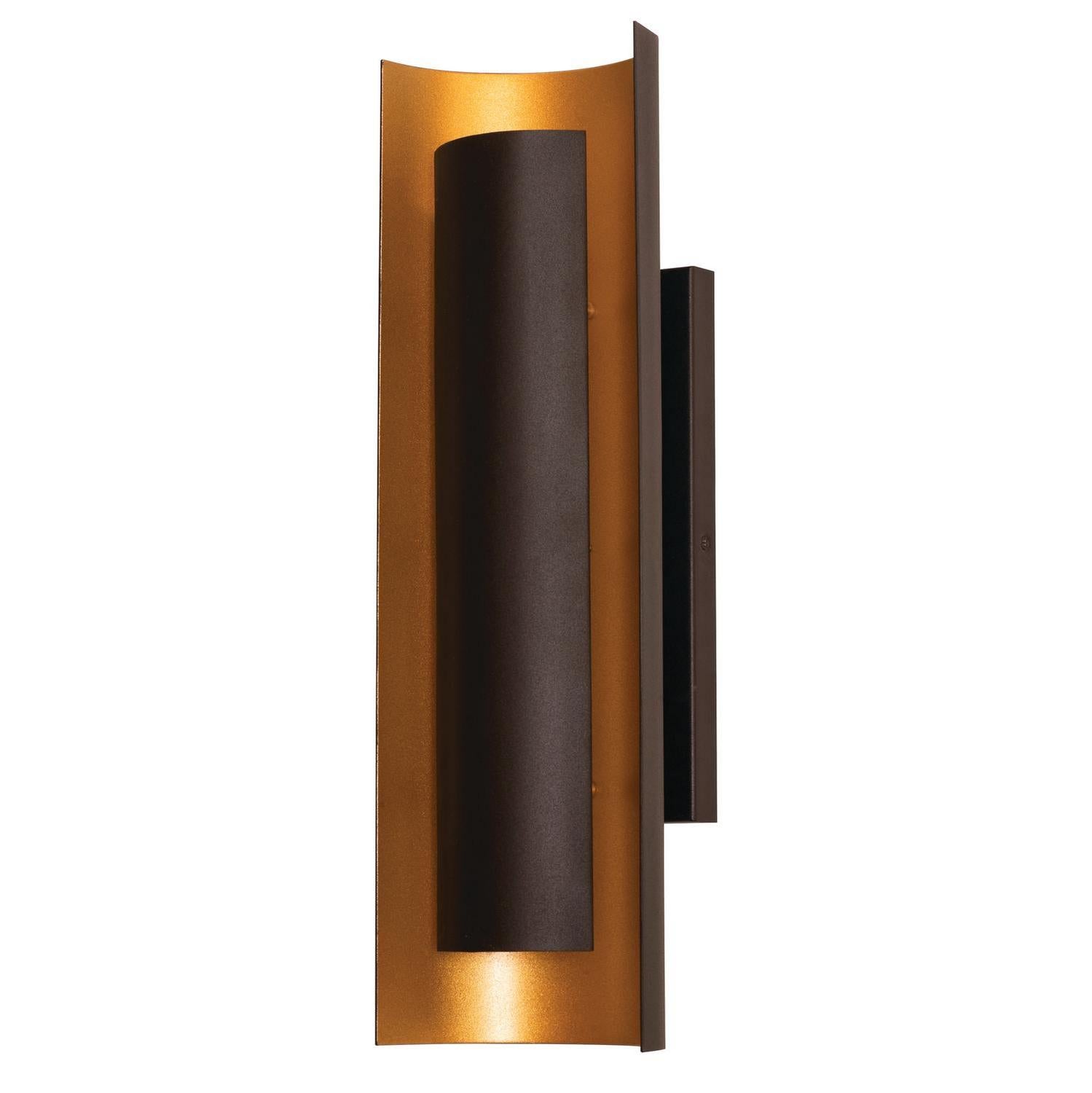 AFX Lighting - RVS0416LAJUDBKGD - LED Wall Sconce - Reveal - Black/Gold