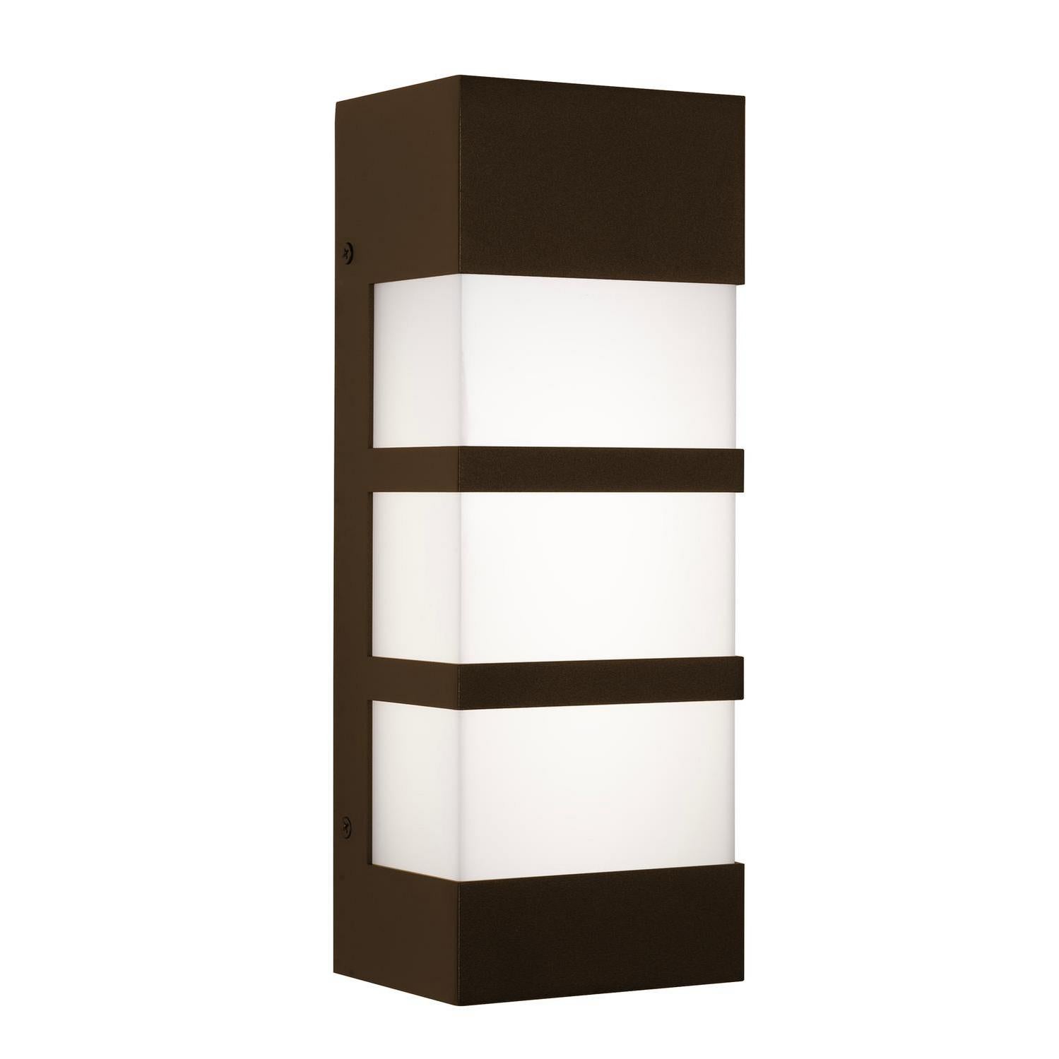 AFX Lighting - SEW0412LAJUDBZ - LED Outdoor Wall Sconce - State - Bronze