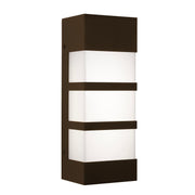 AFX Lighting - SEW0412LAJUDBZ - LED Outdoor Wall Sconce - State - Bronze