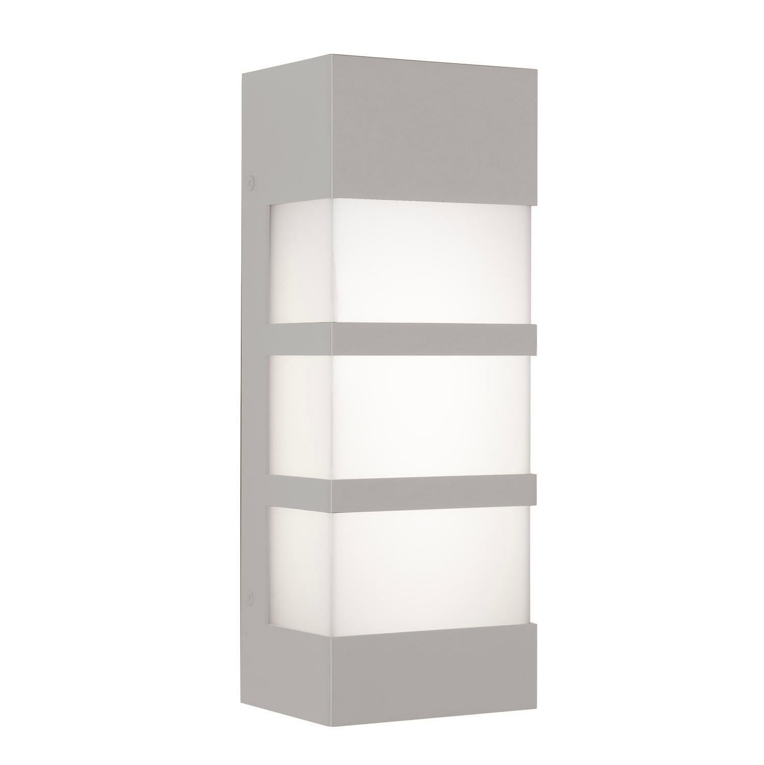 AFX Lighting - SEW0412LAJUDTG - LED Outdoor Wall Sconce - State - Textured Grey