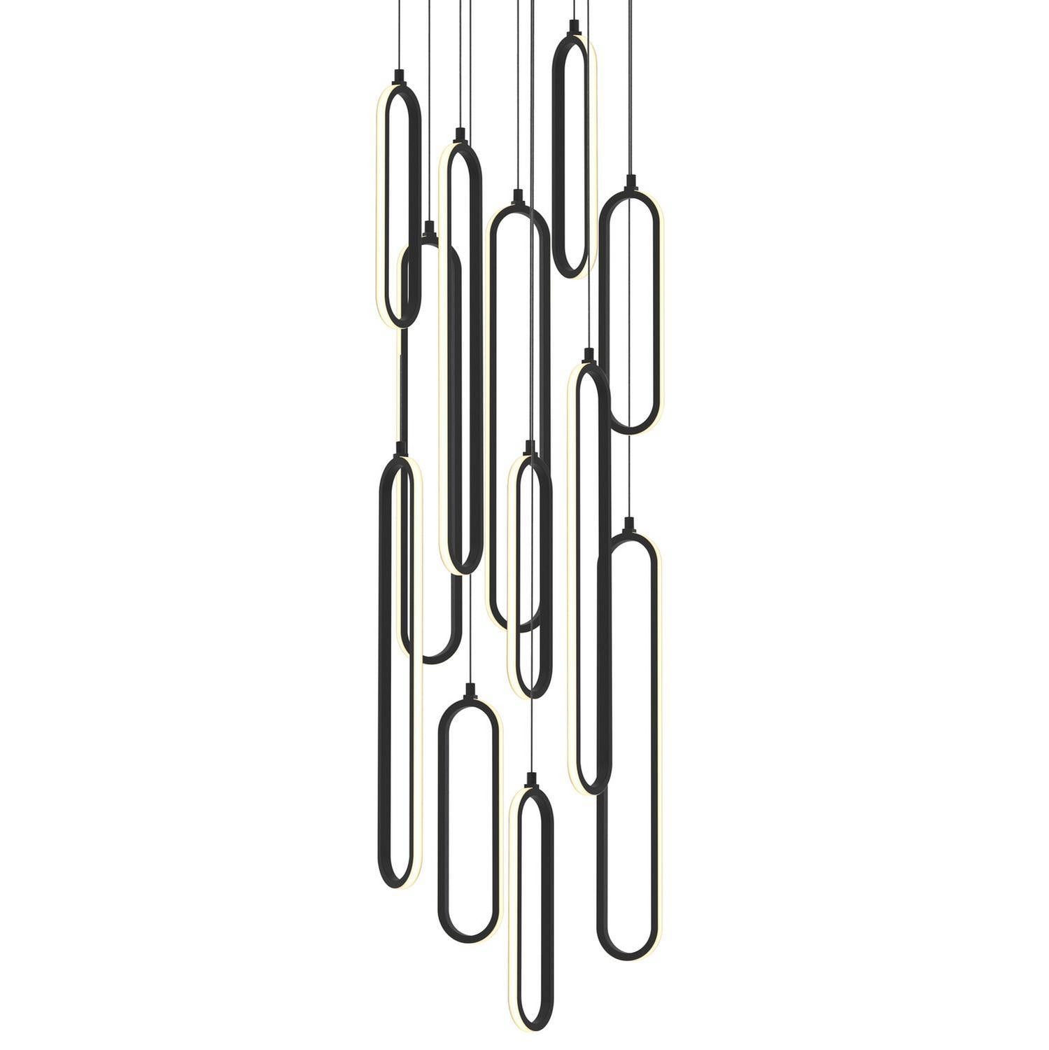AFX Lighting - SIEP99LAJD1BKRND12 - LED Pendant - Sienna - Black