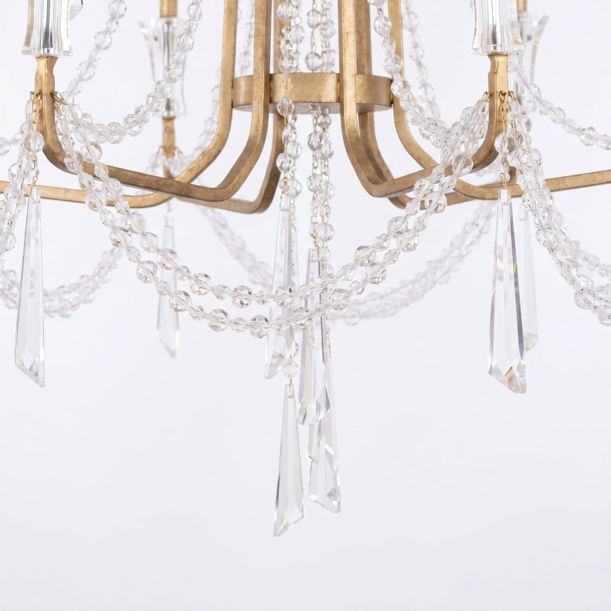 Varaluz - 270C12BK - 12 Light Chandelier - Barcelona - Brass Kisser