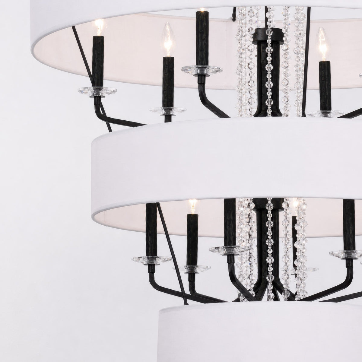 Varaluz - 270P15OX - 15 Light Pendant - Barcelona - Onyx