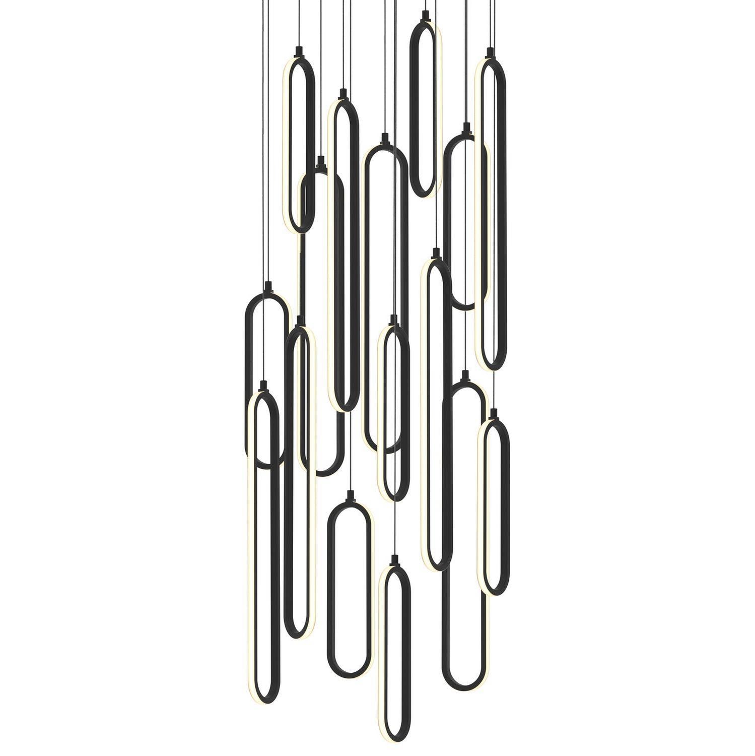 AFX Lighting - SIEP99LAJD1BKRND16 - LED Pendant - Sienna - Black