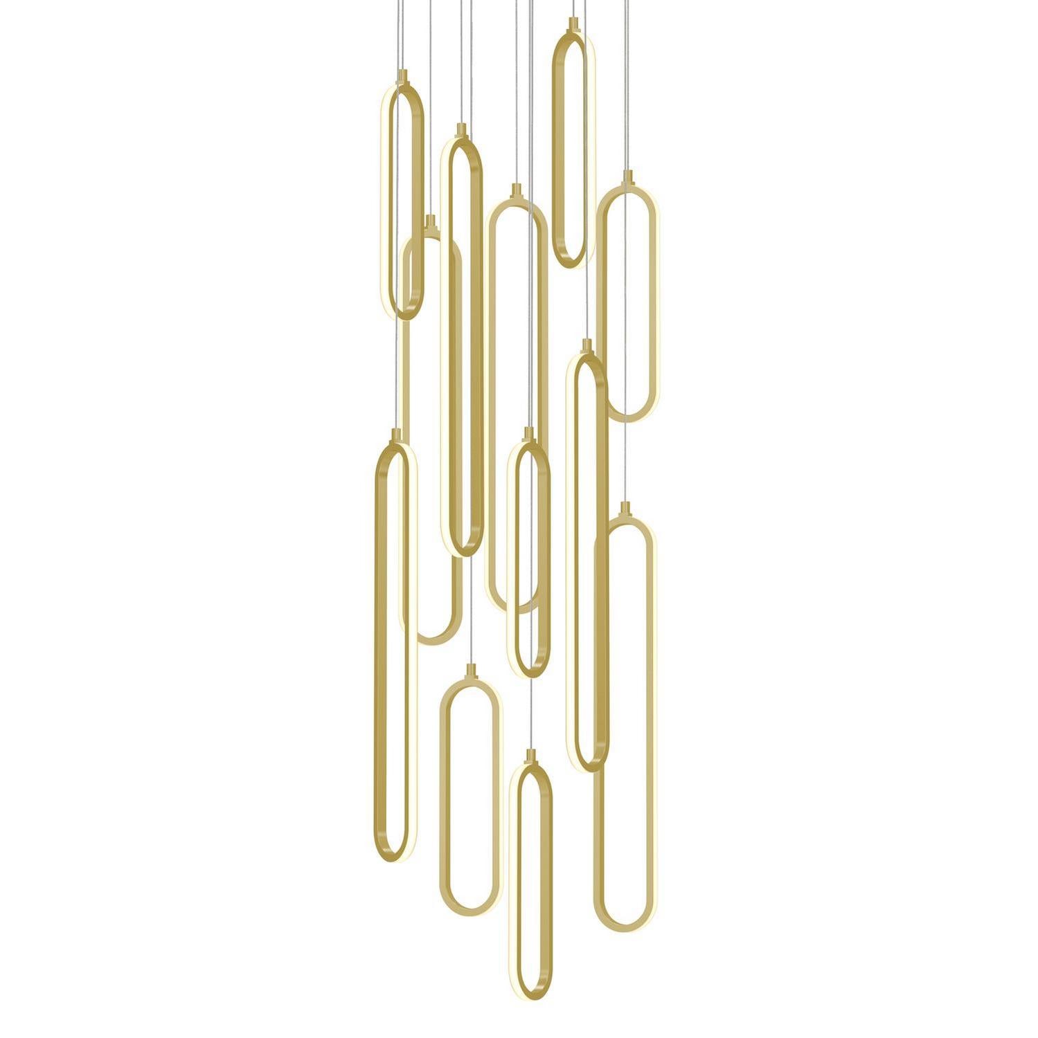 AFX Lighting - SIEP99LAJD1GDRND12 - LED Pendant - Sienna - Gold
