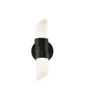 AFX Lighting - SLCS0413LAJUDBK - LED Wall Sconce - Slice - Black