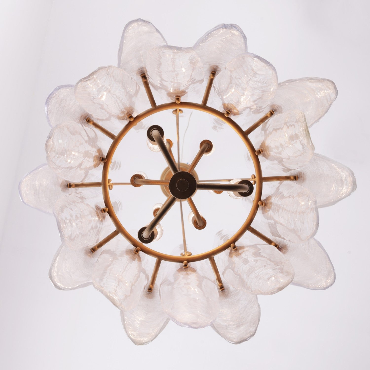 Varaluz - 557F09HG - Nine Light Pendant - Aurora - Havana Gold