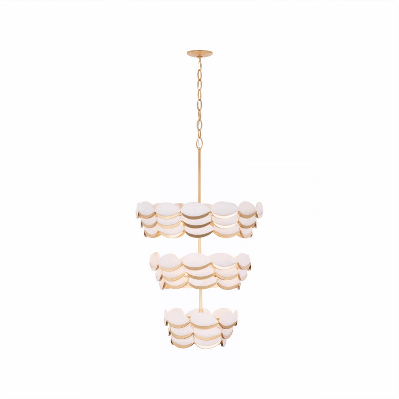 Varaluz - 561P11FG - 11 Light Pendant - High Tide - French Gold