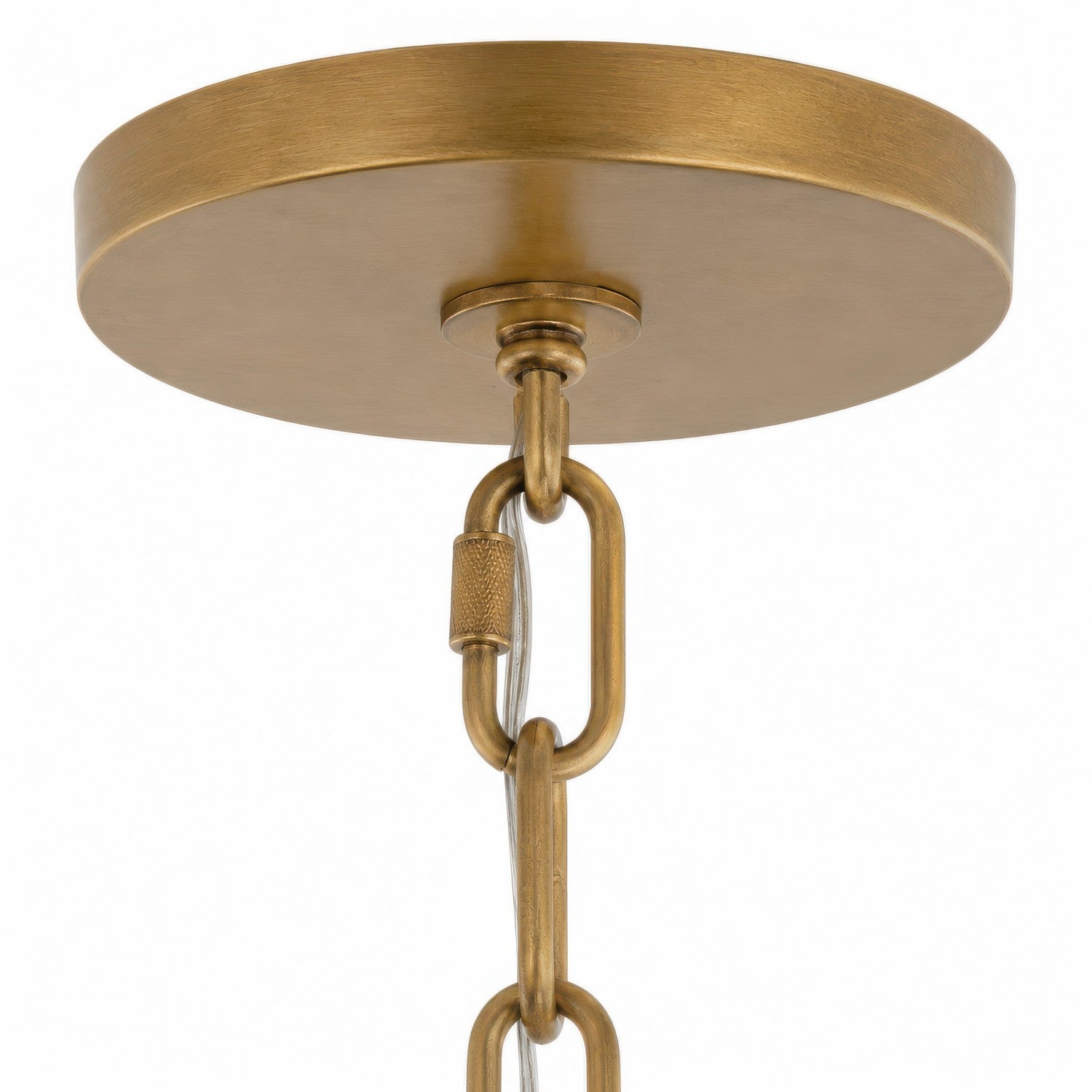 Varaluz - 563P06BK - Six Light Pendant - Zanara - Brass Kisser