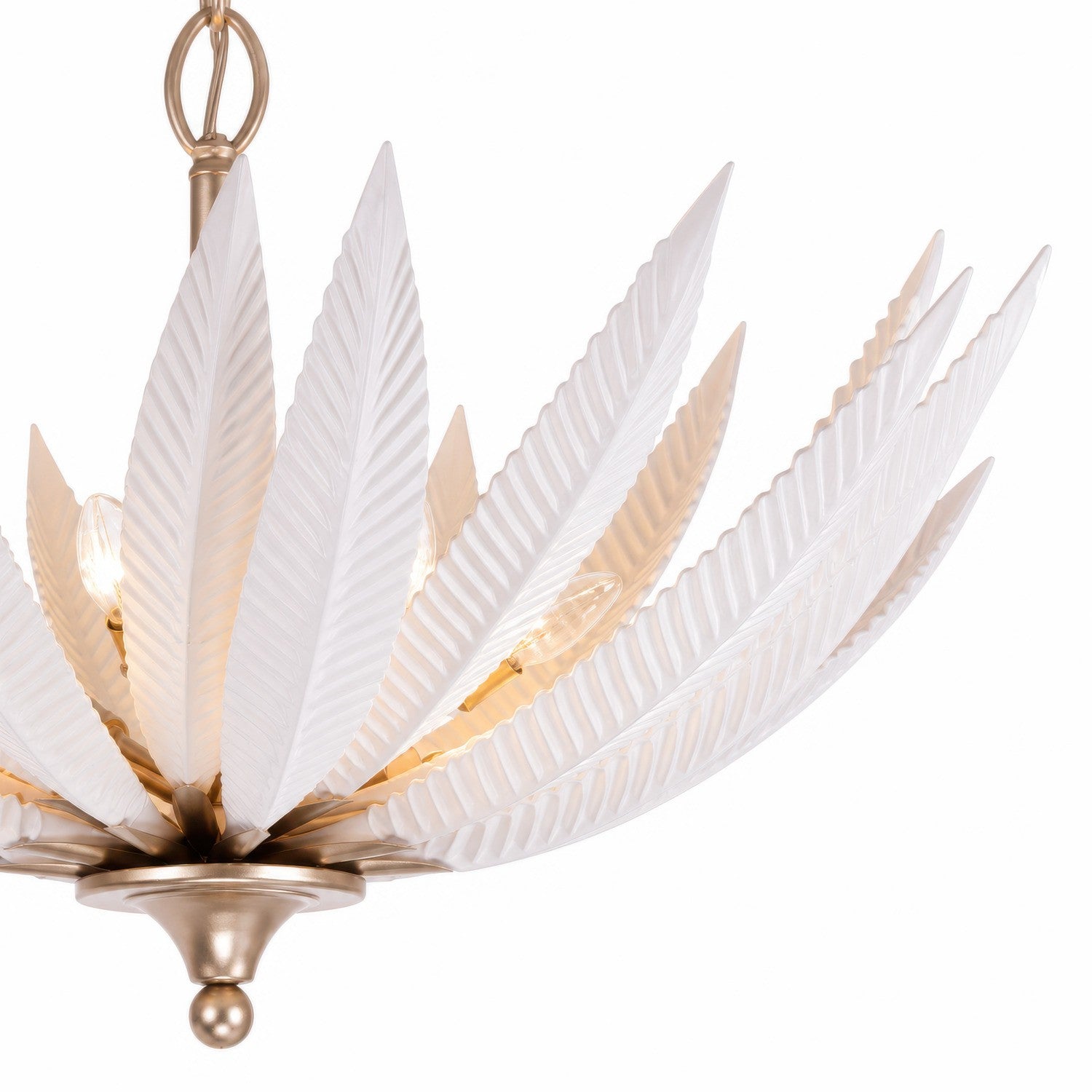 Varaluz - 563P06GD - Six Light Pendant - Zanara - Gold Dust