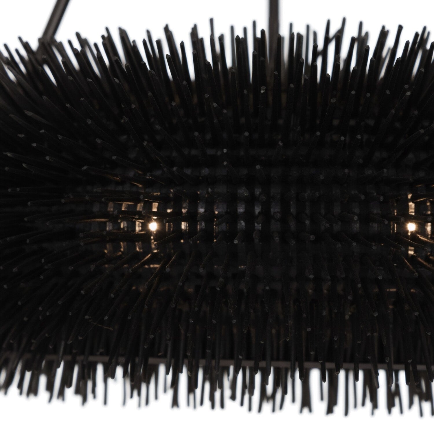 Varaluz - 569P06BL - Six Light Pendant - Urchin - Black