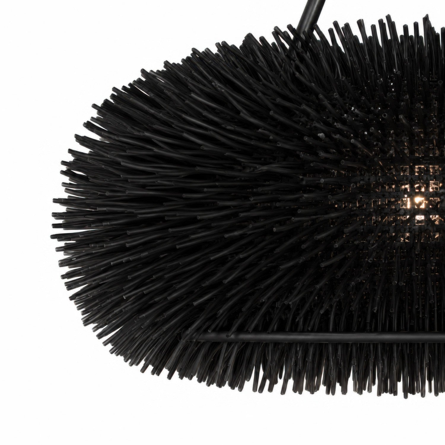 Varaluz - 569P06BL - Six Light Pendant - Urchin - Black