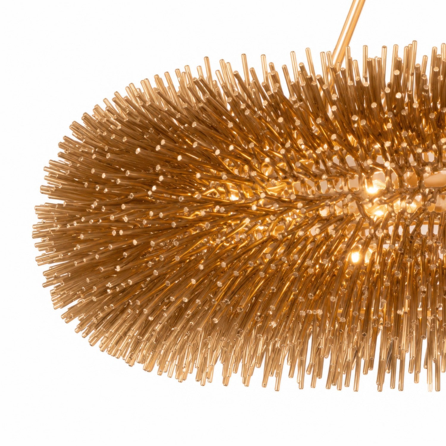 Varaluz - 569P06GO - Six Light Pendant - Urchin - Gold