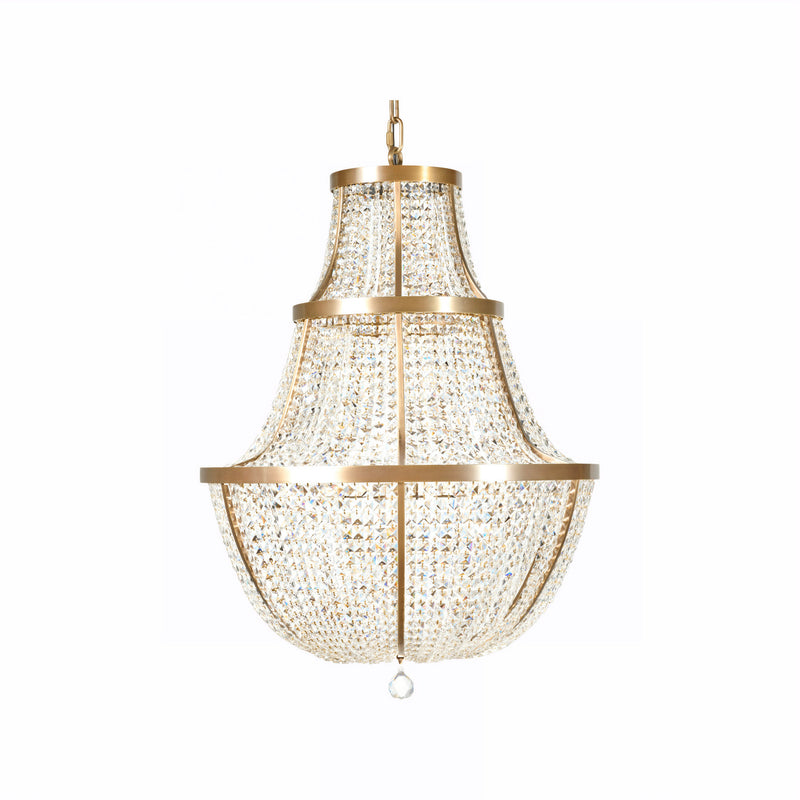 Varaluz - 573P12ATB - 12 Light Pendant - Crystal Baller - Antique Bronze