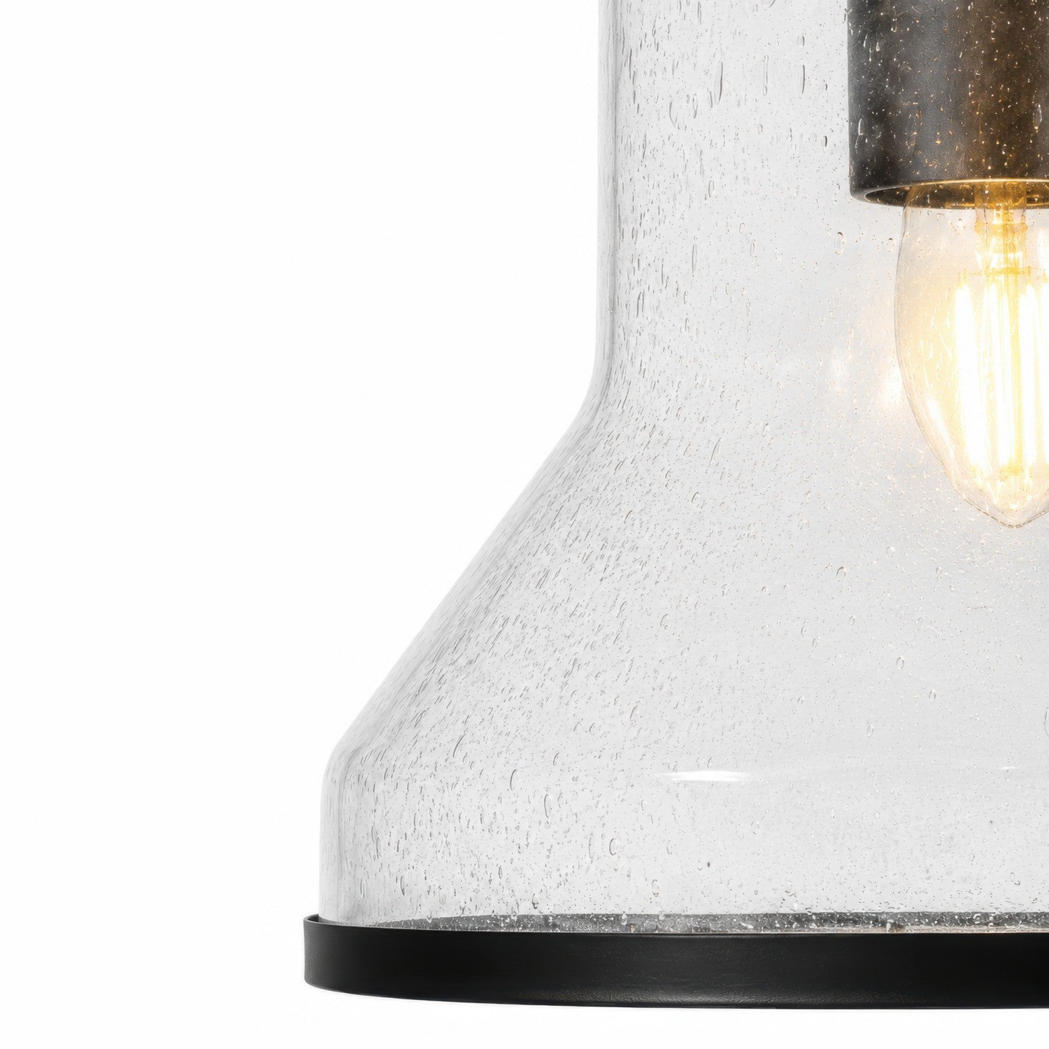 Varaluz - 580M01BLK - One Light Pendant - Alicia - Matte Black