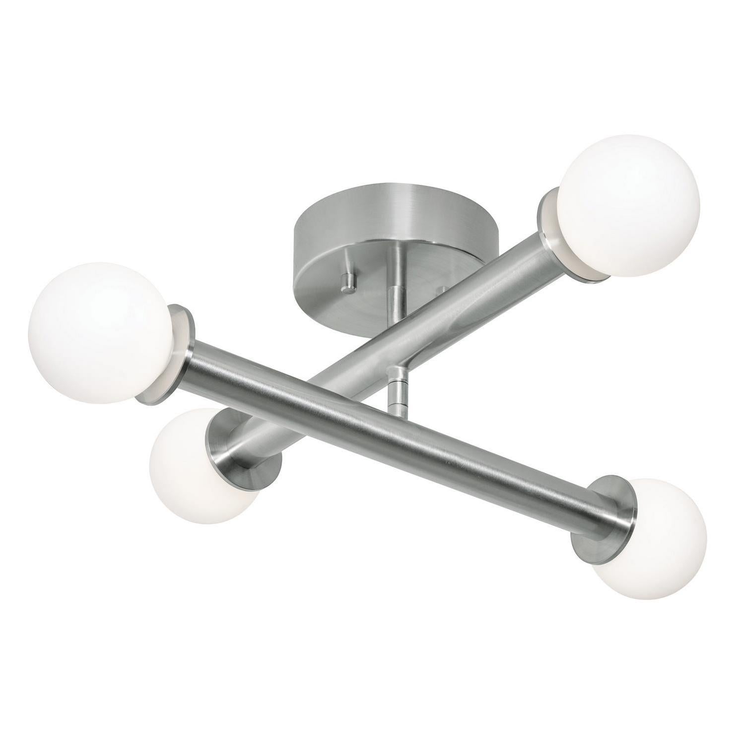 AFX Lighting - LANF20LAJUDSN - LED Flush Mount - Lane - Satin Nickel