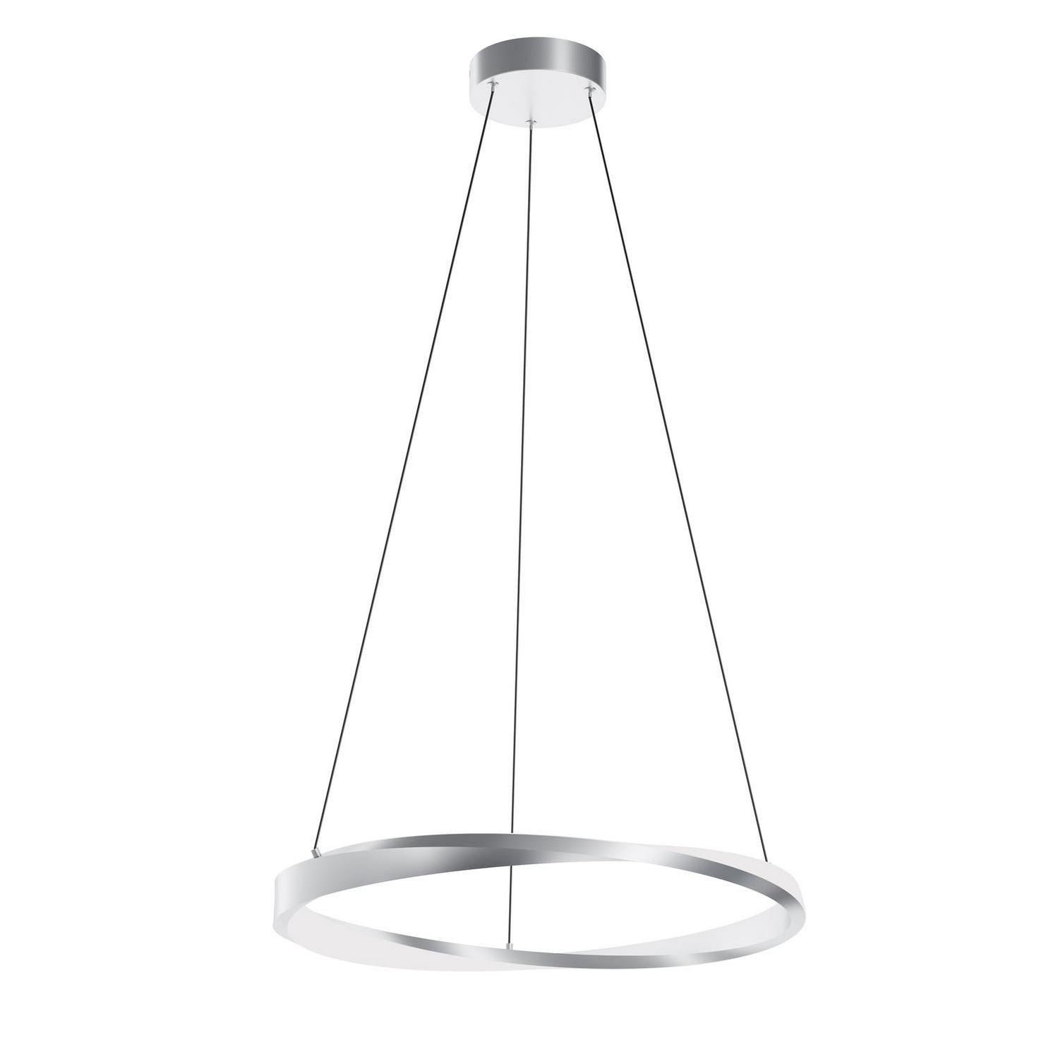 AFX Lighting - OBRP24LAJUDSN - LED Pendant - Oberon - Satin Nickel