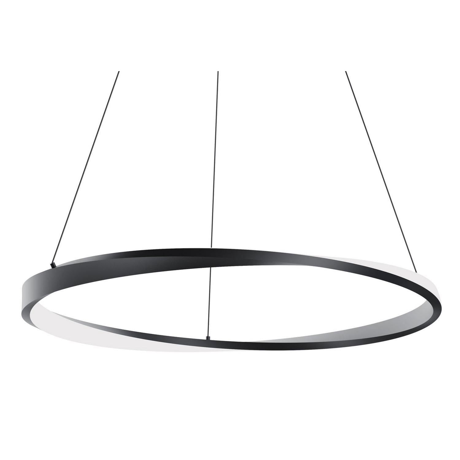 AFX Lighting - OBRP40LAJUDBK - LED Pendant - Oberon - Black