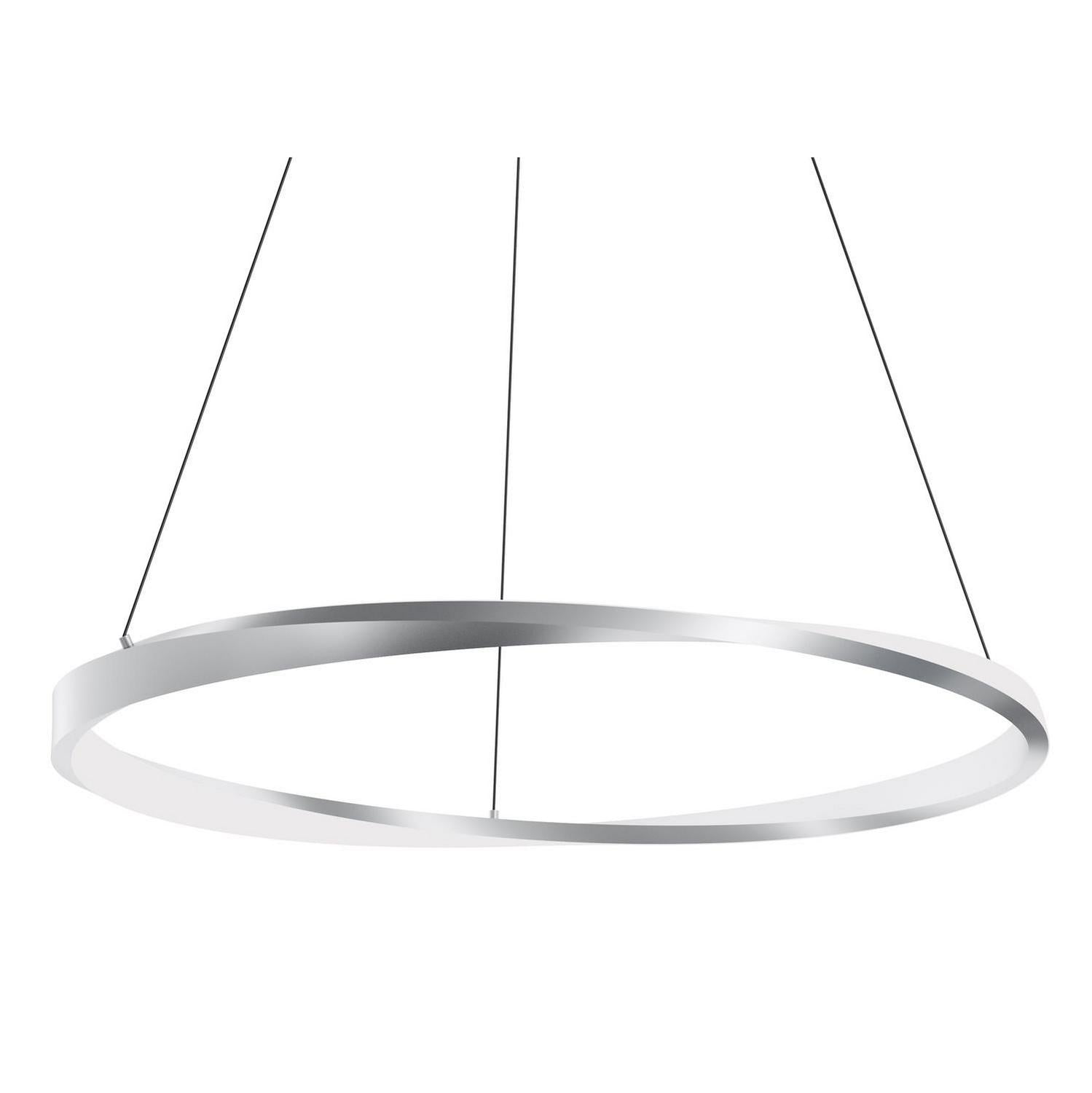 AFX Lighting - OBRP40LAJUDSN - LED Pendant - Oberon - Satin Nickel