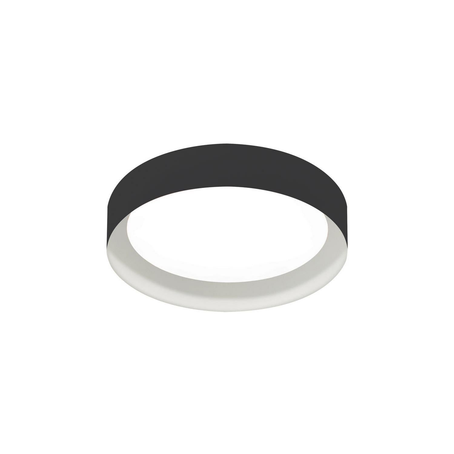 AFX Lighting - RVF16LAJUDBKWH - LED Flush Mount - Reveal - Black/White