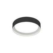 AFX Lighting - RVF16LAJUDBKWH - LED Flush Mount - Reveal - Black/White