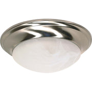 Nuvo Lighting - 60-283 - One Light Flush Mount - Twist and Lock Brushed Nickel - Brushed Nickel