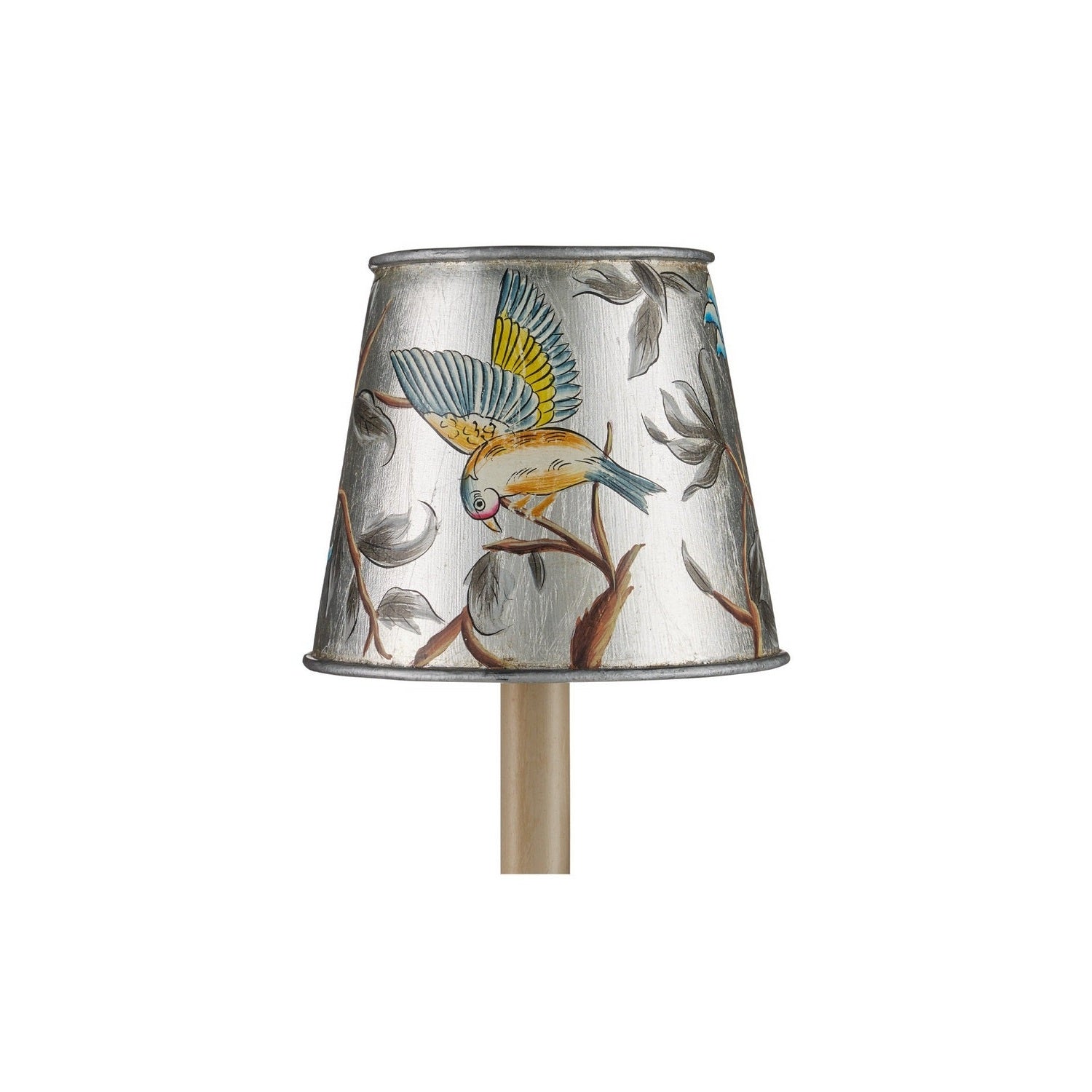 Currey and Company - 0900-0068 - Chandelier Shade - Victoria - Silver