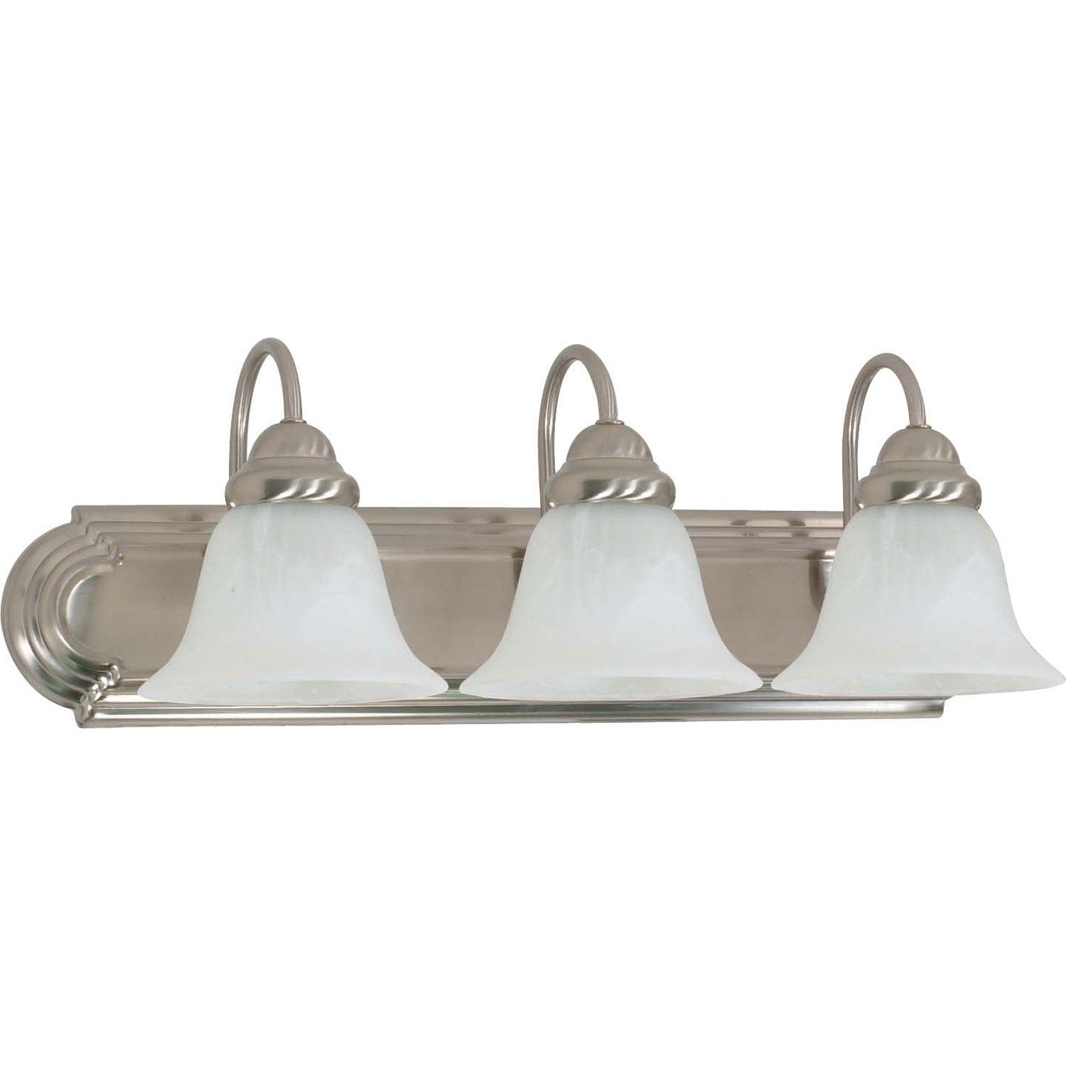 Nuvo Lighting - 60-321 - Three Light Vanity - Ballerina - Brushed Nickel