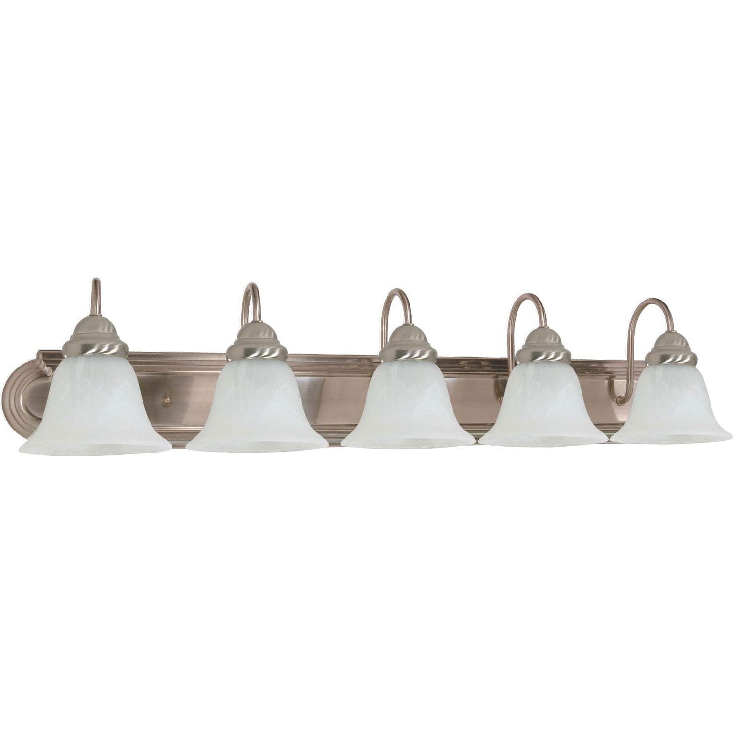 Nuvo Lighting - 60-323 - Five Light Vanity - Ballerina - Brushed Nickel