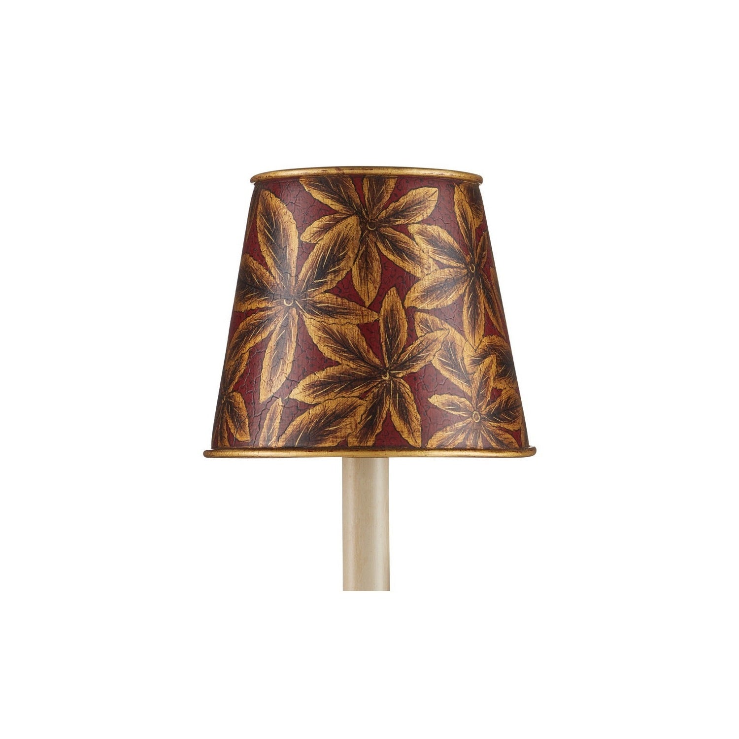 Currey and Company - 0900-0070 - Chandelier Shade - Castagno - Gold/Red