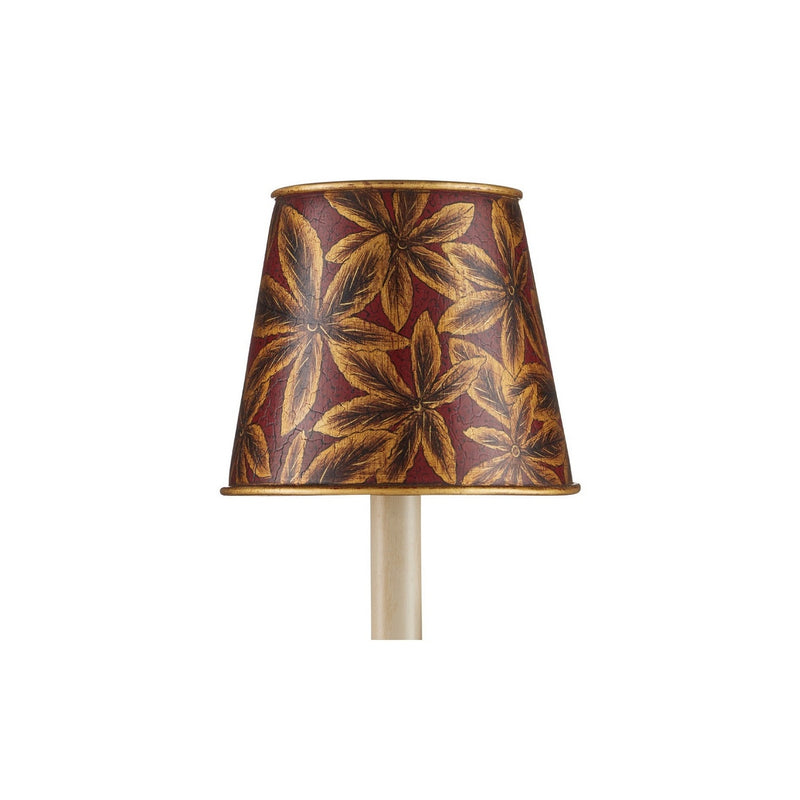 Currey and Company - 0900-0070 - Chandelier Shade - Castagno - Gold/Red