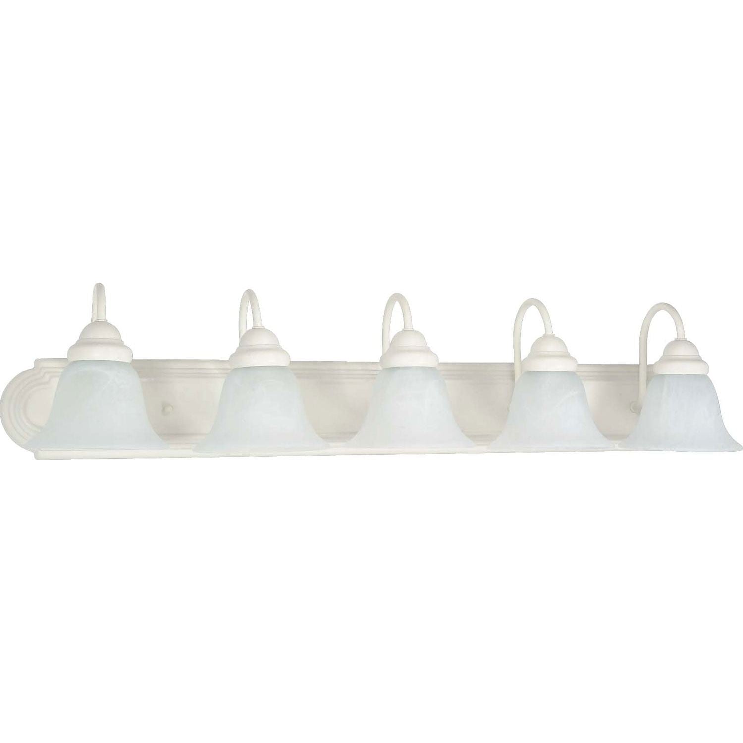 Nuvo Lighting - 60-335 - Five Light Vanity - Ballerina - Textured White